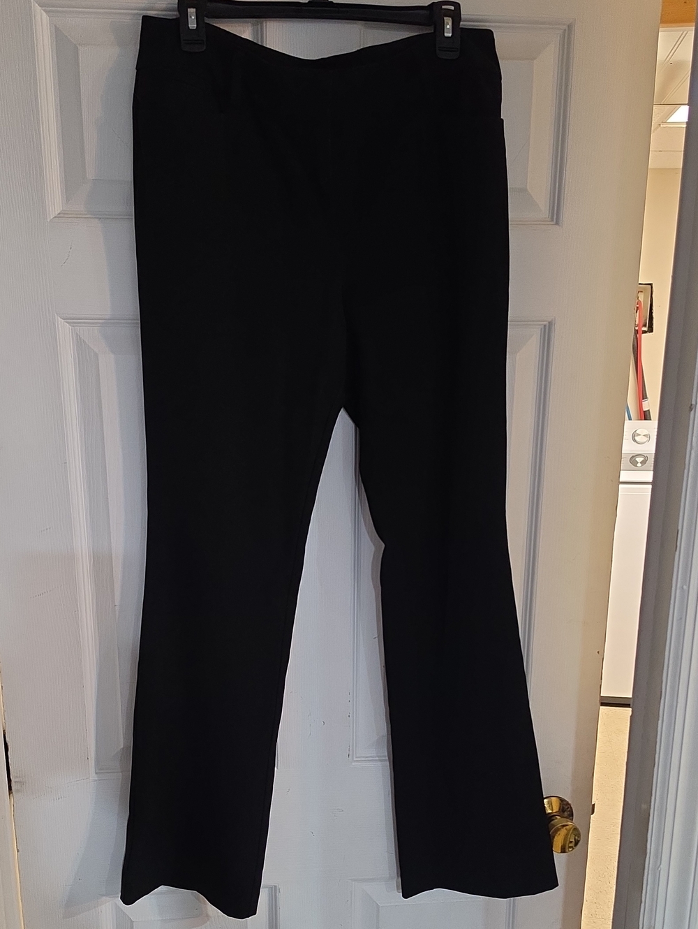 New York & Company Black Boot Cut Dress Pants Sz 10